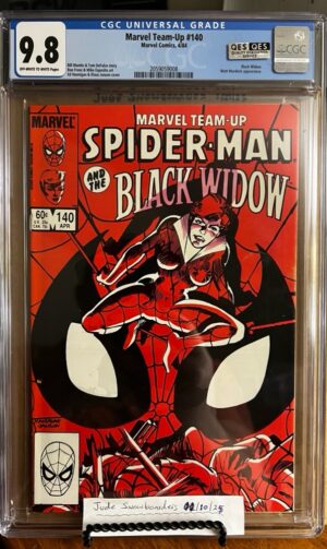 Marvel Team-Up #140 9.8 CGC Black Widow., Matt Murdock app.