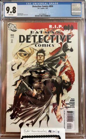 Detective Comics #850 9.8 CGC KEY: 1st team app. Gotham City Sirens!