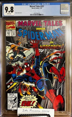 Marvel Tales #257 9.8 CGC KEY: Reprint of The ASM #238 KEY, 1st app of the Hobgoblin!