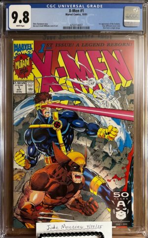 X-Men #1 9.8 CGC Wolverine Cover! KEY: 1st team app of the X-Men Gold!