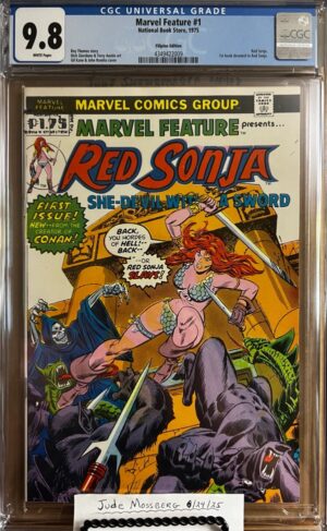 Marvel Feature (Vol 2) #1 9.8 CGC 1977 Filipino Edition VERY HARD TO FIND Filipino 1970's 9.8!!!!