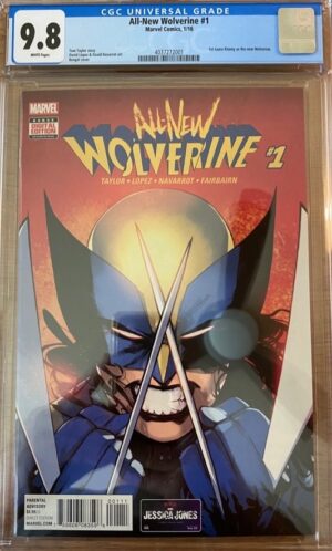 All-New Wolverine #1 9.8 CGC