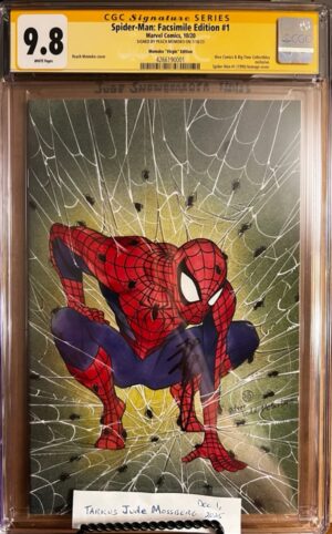 Spider-Man #1 9.8 CGC SS Signed by Peach Momoko!