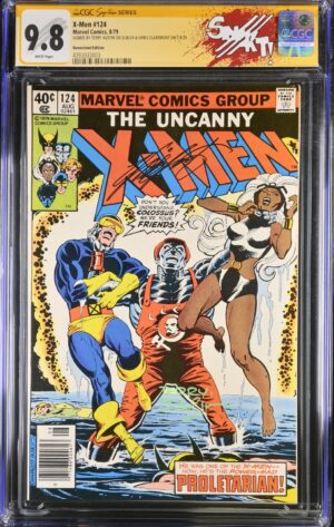 X-Men #124 NEWSSTAND 9.8 CGC SS Signed by Chris Claremont & Terry Austin!!