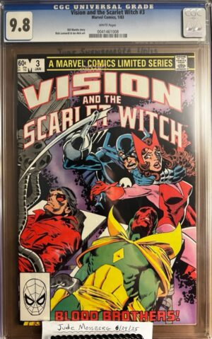 Vision and the Scarlet Witch #3 9.8 CGC
