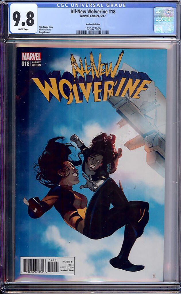 All-New Wolverine #18 9.8 CGC Variant Bengal Cover