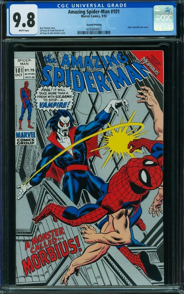 Amazing Spider-Man #101 9.8 CGC 2nd Print