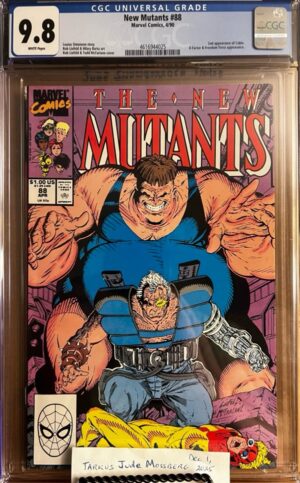 New Mutants #88 9.8 CGC KEY: 2nd app of Cable/Rob Liefeld/Todd McFarlane Cover!