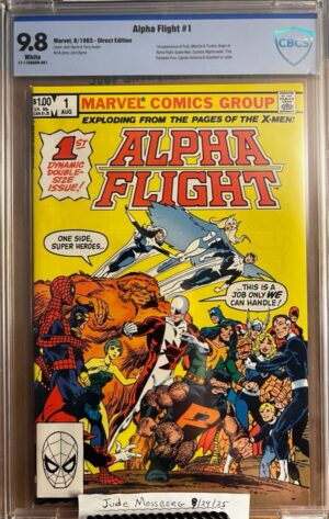 Alpha Flight #1 9.8 CBCS