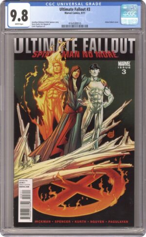 Ultimate Fallout #3 9.8 CGC KEY: Teaser Miles cameo!