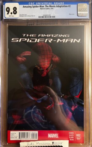 The Amazing Spider-Man Movie Adaptation #2 9.8 CGC (2014)
