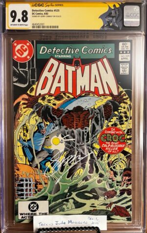 Detective Comics #525 9.8 CGC SS Signed by Gerry Conway! KEY: 1st full app of Jason Todd!