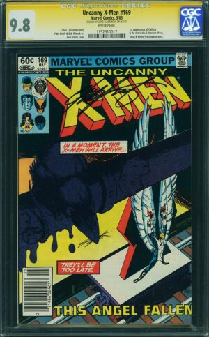 Uncanny X-Men #169 NEWSSTAND 9.8 CGC SS Signed by Claremont! KEY: 1st app of Callisto/Morlocks!
