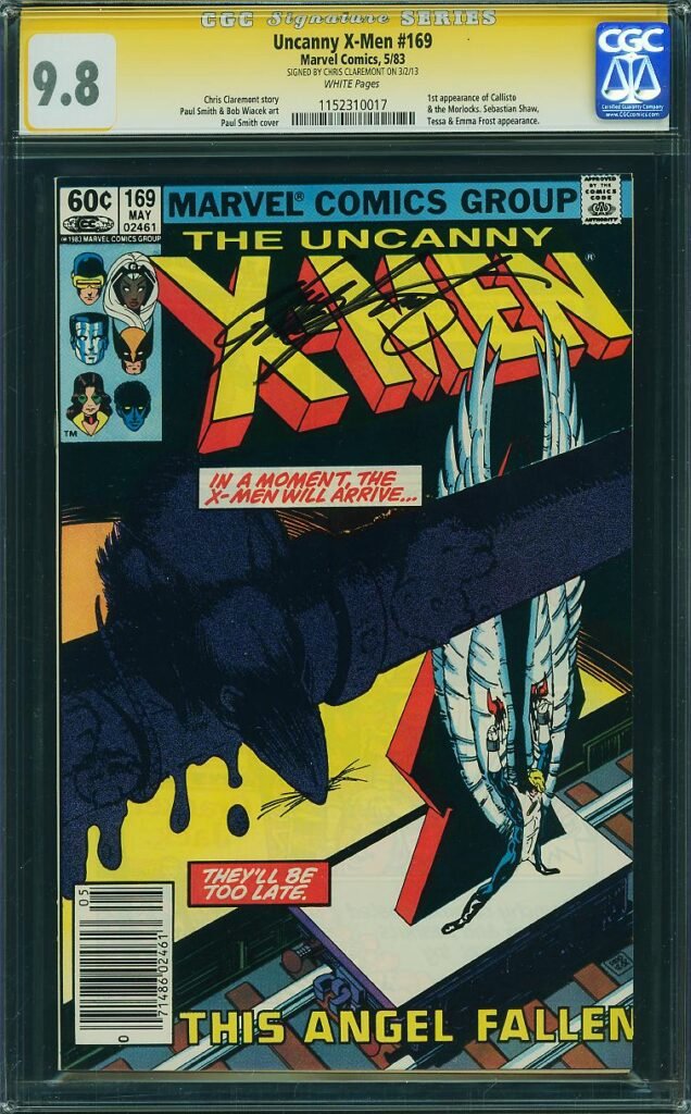 Uncanny X-Men #169 NEWSSTAND 9.8 CGC SS Signed by Claremont! KEY: 1st app of Callisto/Morlocks!