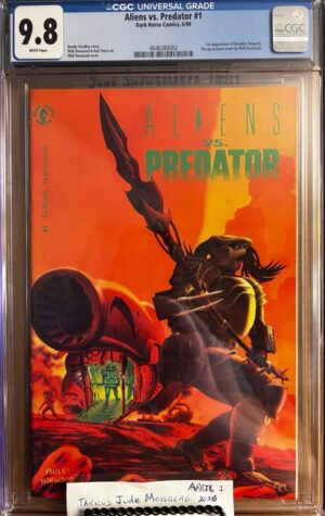 Aliens vs. Predator #1 9.8 CGC KEY: 1st Aliens vs. Predator crossover series