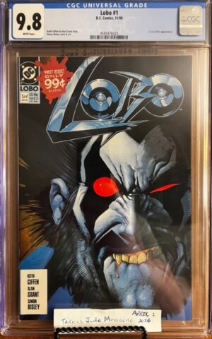 Lobo #1 9.8 CGC KEY: KEY: 1st solo Lobo titled series