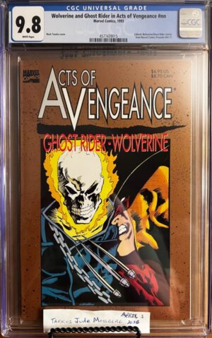 Wolverine and Ghost Rider: Acts Of Vengeance #nn 9.8 CGC KEY: UNICORN! Collects Marvel Comics Presents #64-71!