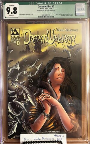 Dreamwalker #0 9.9 CGC SS Signed by Jenni Gregory! KEY: 1st app of The Goon!