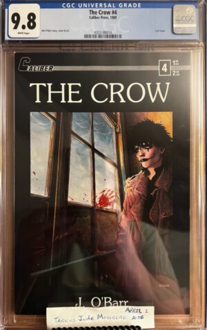 The Crow #4 9.8 CGC KEY: Final issue of limited series