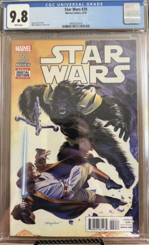 Star Wars #20 9.8 CGC KEY: Marvel Vol 2/Origin of Black Krrsantan