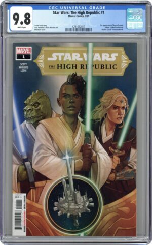 Star Wars: The High Republic #1 9.8 CGC KEY: 1st app of Keeve Trennis, a Jedi Padawan