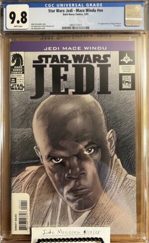 Star Wars: Jedi - Mace Windu #nn 9.8 CGC KEY: 1st app of Asajj Ventress,