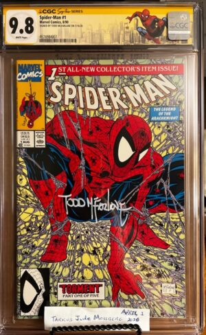 Spider-Man #1 9.8 CGC SS Signed by Todd McFarlane!