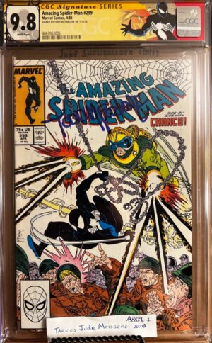 Amazing Spider-Man #299 9.8 CGC SS Signed by Todd McFarlane!