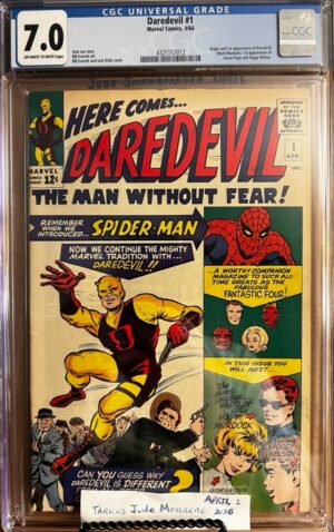 Daredevil #1 7.0 CGC KEY: 1st app Matt Murdock, Foggy Nelson & Karen Page