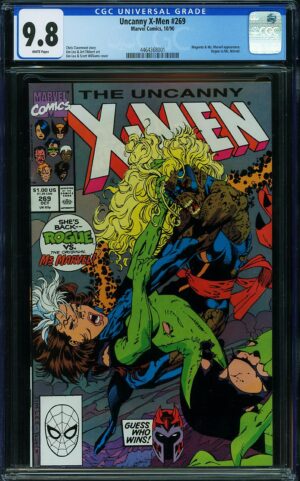 Uncanny X-Men #269 KEY: Debut of Rogue?s Savage Land costume