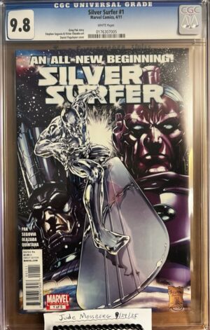 Silver Surfer #1 9.8 CGC KEY: Rare HTF