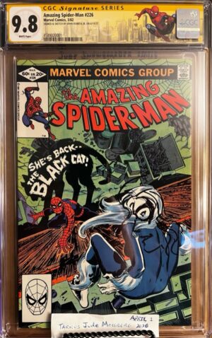 Amazing Spider-Man #226 9.8 CGC SS Signed & Sketched by John Romiat Jr.!