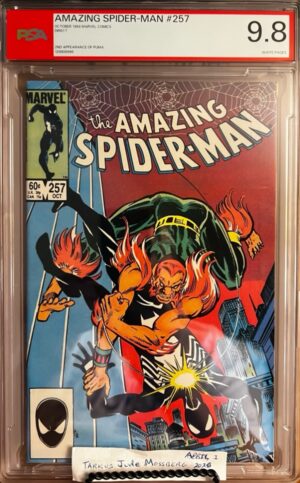 Amazing Spider-Man #257 9.8 PSA KEY: 1st app of Ned Leeds as the third Hobgoblin