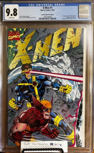 X-Men #1 9.8 CGC KEY: Special Double gatefold cover. No ads.