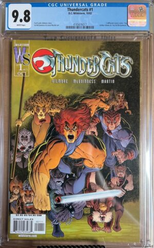 Thundercats #1 9.8 CGC KEY: 2002 Wildstorm Pub Arthur Adams Cover