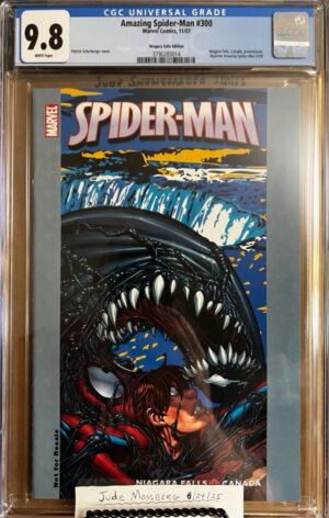 Amazing Spider-Man #300 9.8 CGC Niagra Falls Edition