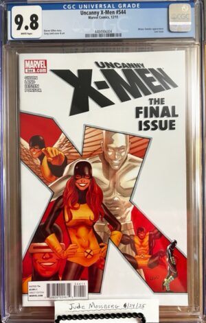 Uncanny X-Men #544 9.8 CGC KEY: Final issue, series finale