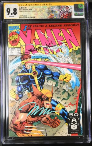 X-Men #1 9.8 CGC SS 2X Signed by Jim Lee & Scott Williams (Wolverine Cover)!