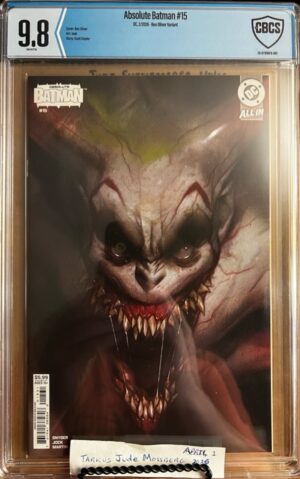 Absolute Batman #15 9.8 CBCS KEY: Ben Oliver Variant