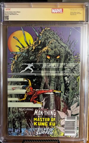 Marvel Comics Presents #1 NEWSSTAND 9.6 CGC SS Signed by Chris Claremont! KEY: 1st app of Kkallakku, Sapphire Styx, the Princess Bar, & crimelord Tyger Tiger!