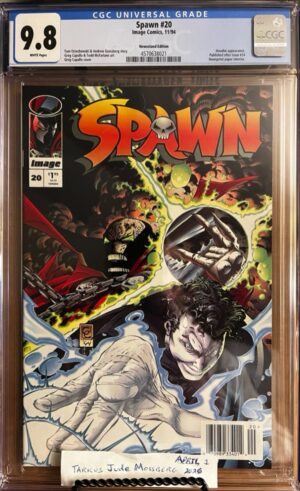 Spawn #20 NEWSSTAND 9.8 CGC KEY: HTF 9.8 Newsstand!