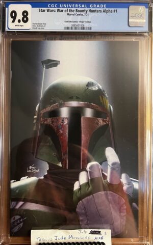 Star Wars: War of the Bounty Hunters - Alpha #1 9.8 CGC KEY: InHyuk Lee Virgin Variant (Ltd. 1000)