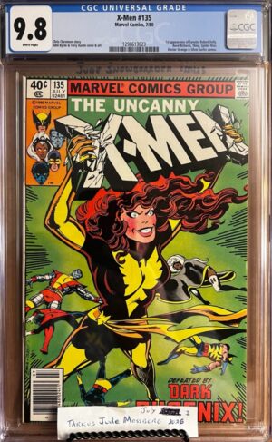 X-Men #135 NEWSSTAND 9.8 CGC KEY: 2nd app of Jean Grey/Dark Phoenix