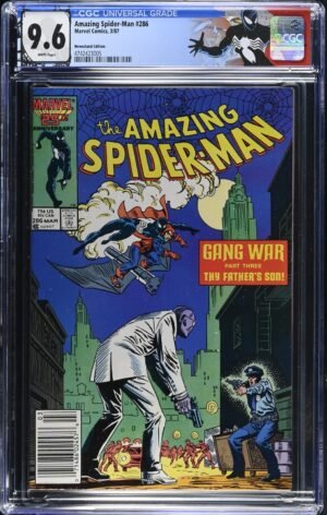 Amazing Spider-Man #286 NEWSSTAND 9.6 CGC Key: Rose revealed as Richard Fisk