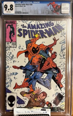 Amazing Spider-Man #260 9.8 CGC KEY: Hobgoblin & Rose app.