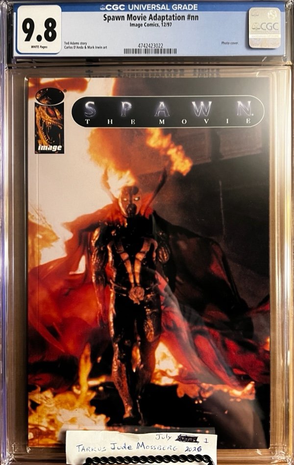Spawn Movie Adaptation #nn 9.8 CGC KEY: Photo cover!