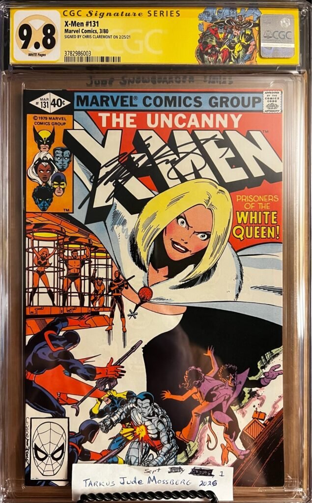 X-Men #131 9.8 CGC SS Signed by Chris Claremont! KEY: 1st cover app of the White Queen!