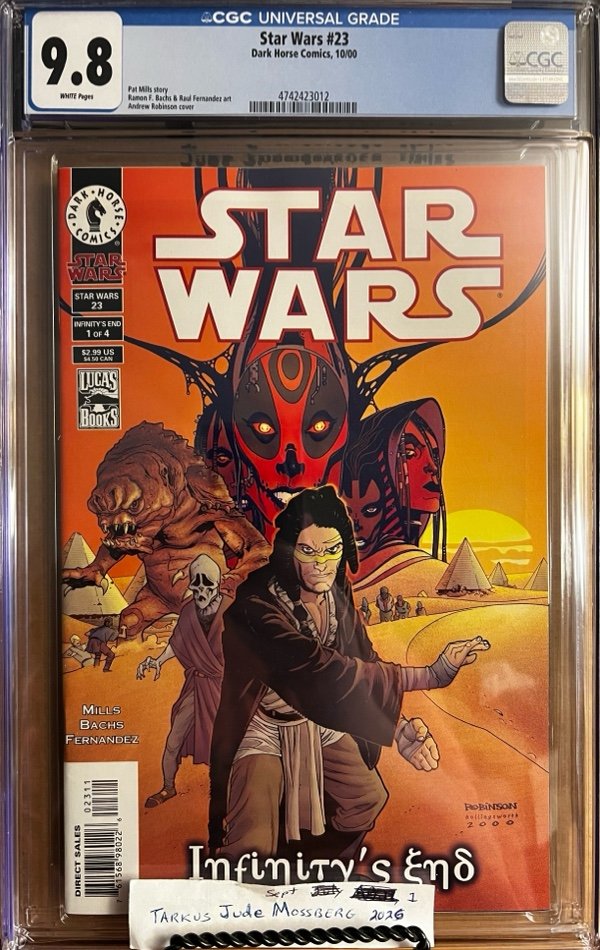 Star Wars #23 9.8 CGC KEY: 1st app of Ros Lai, a Nightsister (Dark Horse)