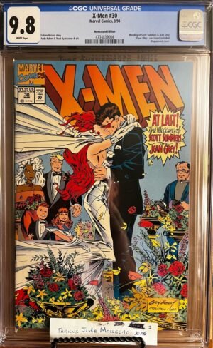 X-Men #30 NEWSSTAND 9.8 CGC KEY: Marriage/Wedding of Scott Summers and Jean Grey