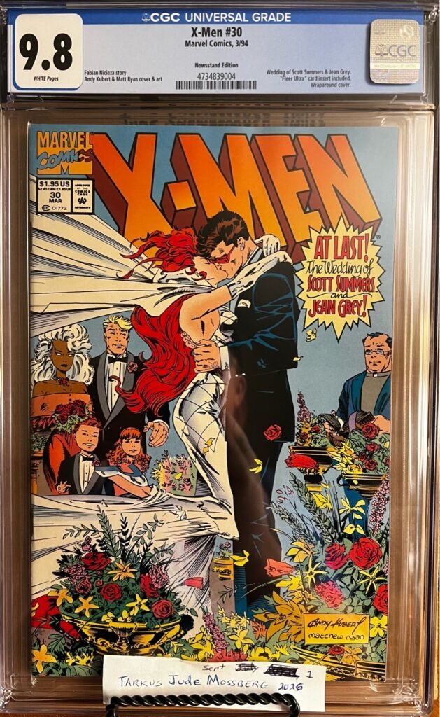 X-Men #30 NEWSSTAND 9.8 CGC KEY: Marriage/Wedding of Scott Summers and Jean Grey